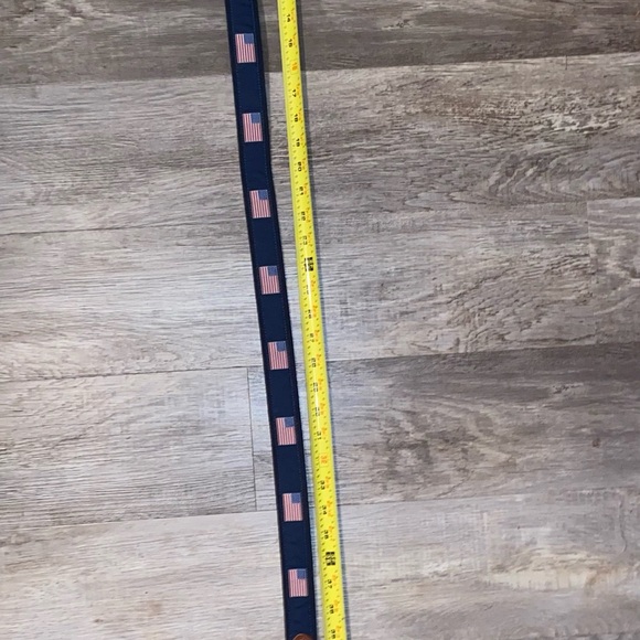 Men’s Leather Man LTD Flag belt - Picture 4 of 6